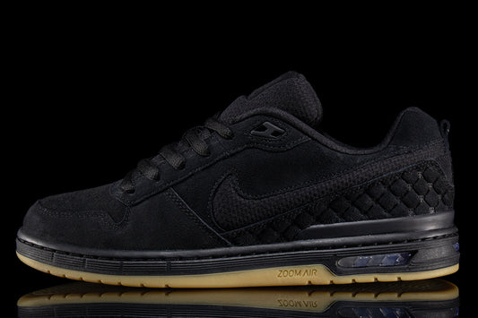 Nike SB - Paul Rodriguez Zoom Air Low
Style # IQ6827-001
Color : Black / Black / Gum Light Brown