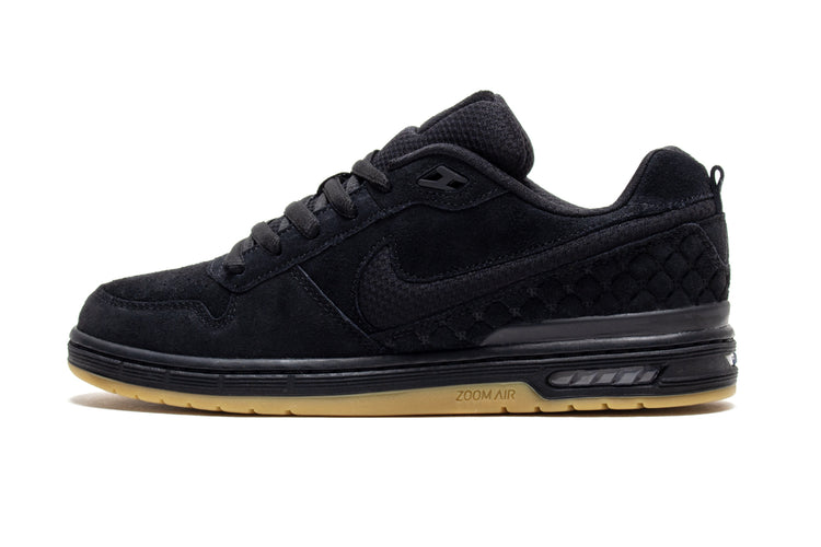 Nike SB - Paul Rodriguez Zoom Air Low
Style # IQ6827-001
Color : Black / Black / Gum Light Brown