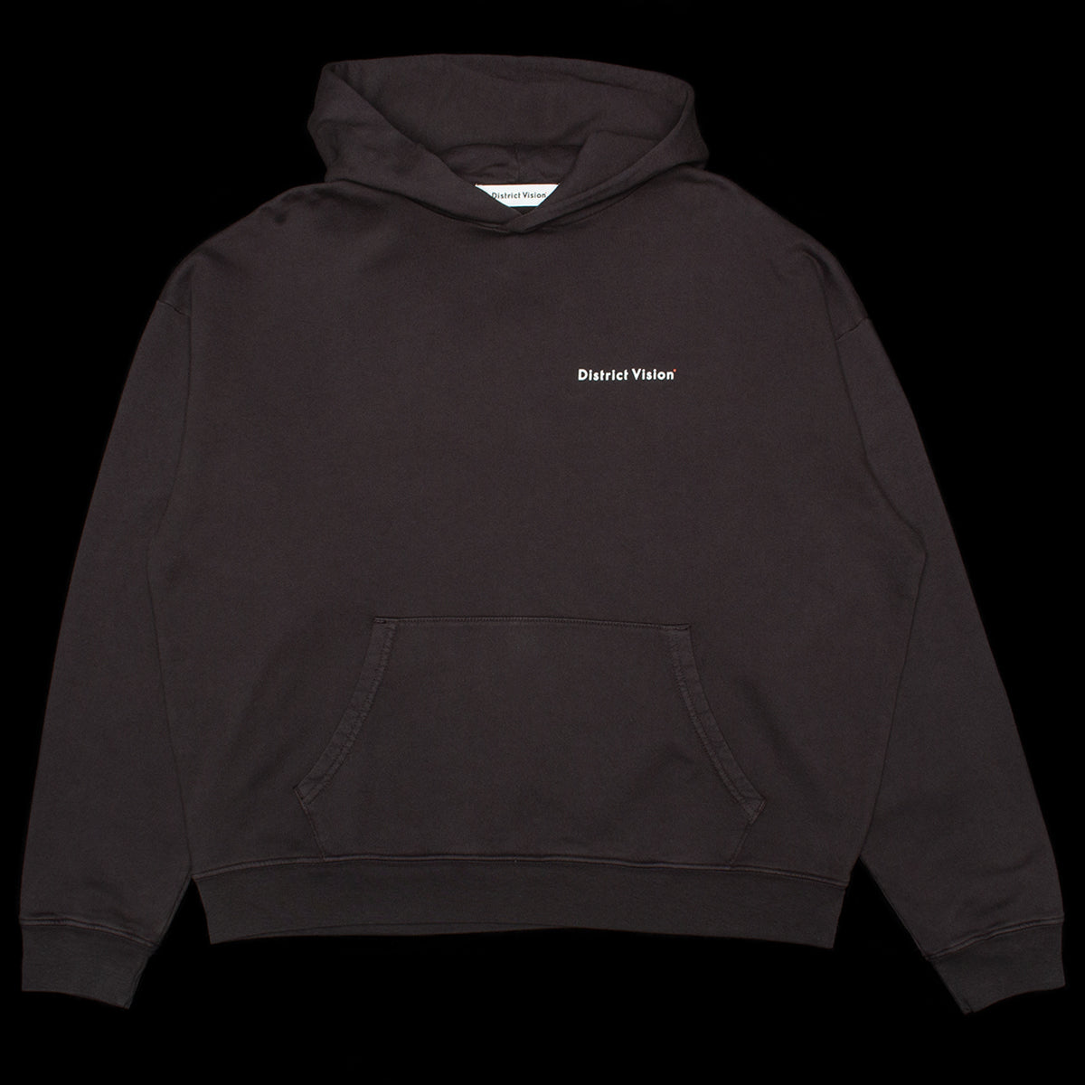 District Vision - California Cotton Hoodie
Style # DVLA002-B
Color : Arrow Eye Vintage Black