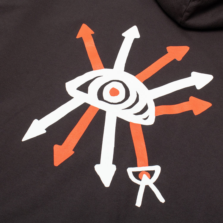 District Vision - California Cotton Hoodie
Style # DVLA002-B
Color : Arrow Eye Vintage Black