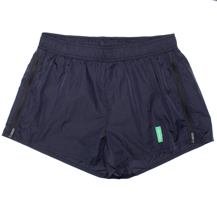 District Vision - Ultralight Nylon Zippered Shorts
Style # DVW0109-A
Color : Obsidian