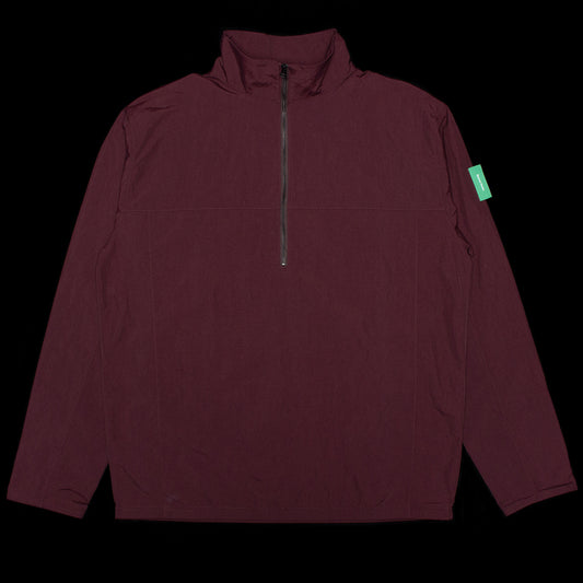 District Vision - Half Zip Nylon Windbreaker
Style # DV0106-A
Color : Blackberry