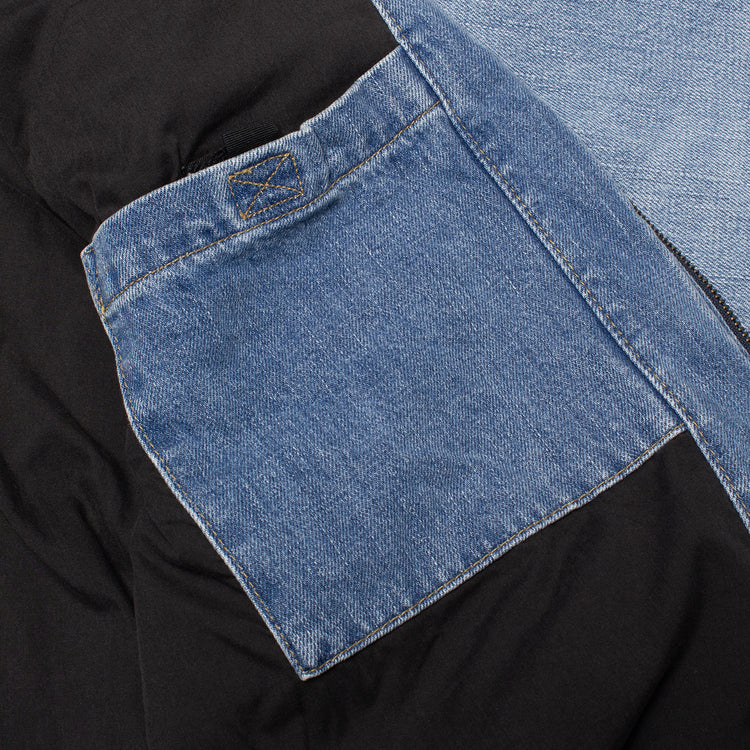 Carhartt WIP - OG Detroit Jacket (Spring)
Style # I036593-2XN
Color : Blue / Dusty Hamilton Brown (Burst Washed)