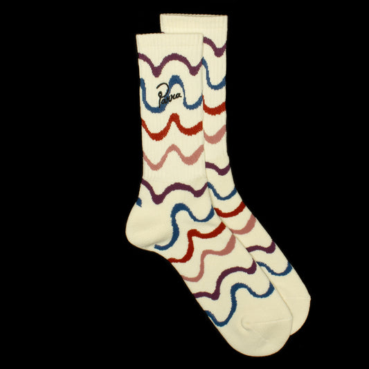 by Parra | Wave Crew Socks 51360 Off white&nbsp;
