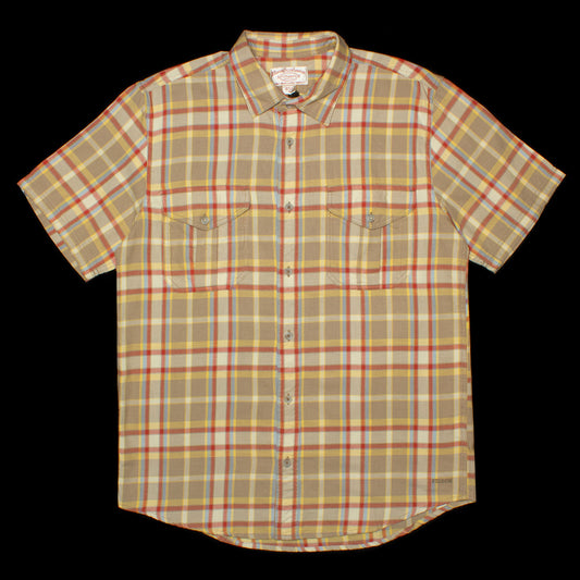 Filson | S/S Lightweight Alaskan Guide Shirt Style # 20248771 Color : Khaki / Tan