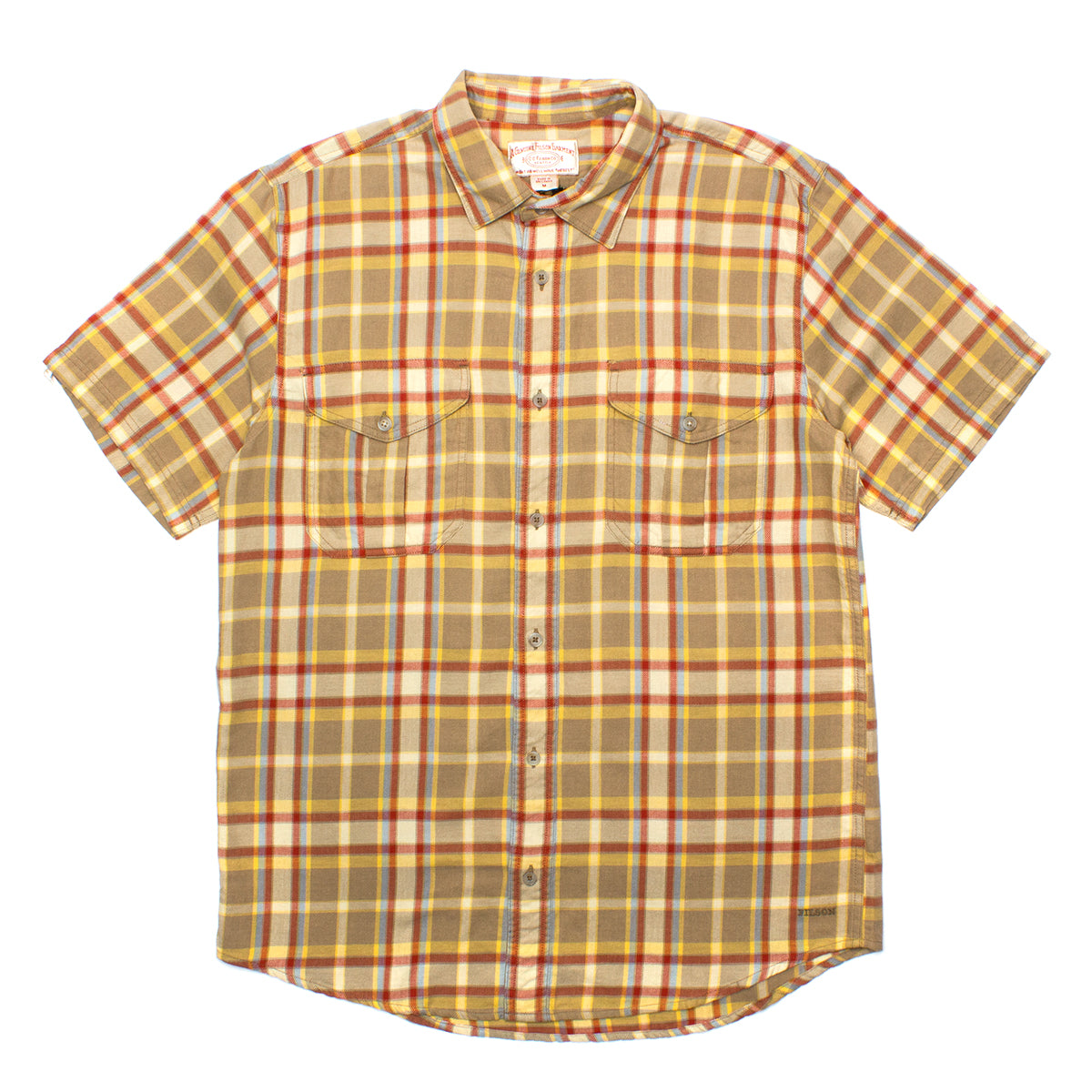 Filson | S/S Lightweight Alaskan Guide Shirt Style # 20248771 Color : Khaki / Tan