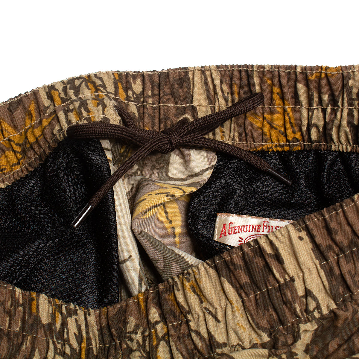 Filson Glacier Bay Trunks, Dark Burlap Tan Bronze Ochre Board Shorts, Men's, New