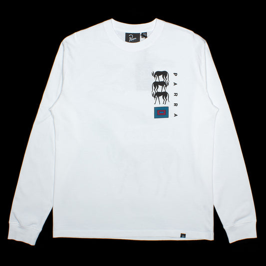 by Parra | The Berry Farm L/S T-Shirt Style # 49420 Color : White