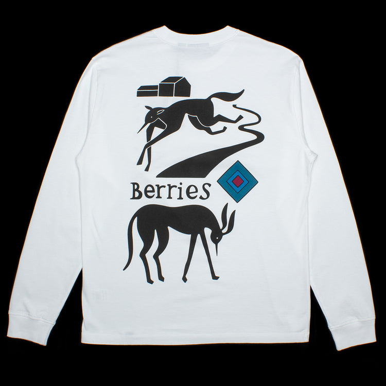 by Parra | The Berry Farm L/S T-Shirt Style # 49420 Color : White