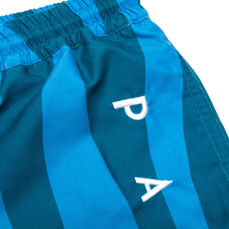 by Parra | Aqua Weed Waves Swim Shorts Style # 49445 Color : Greek Blue