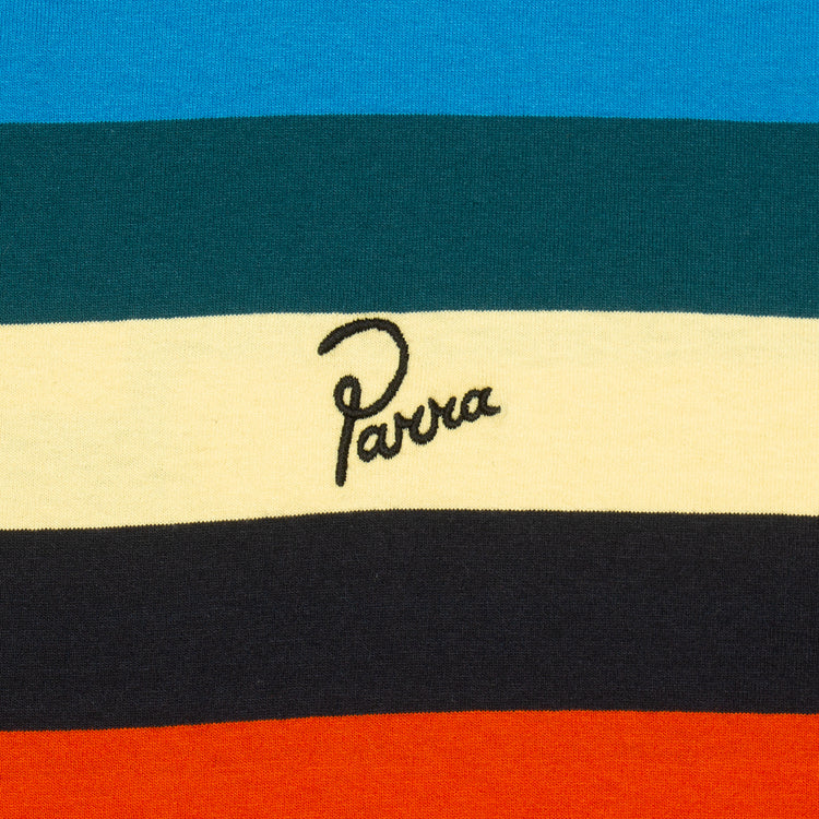 by Parra | Stacked Pets On Stripes T-Shirt Style # 49410 Color : Multi