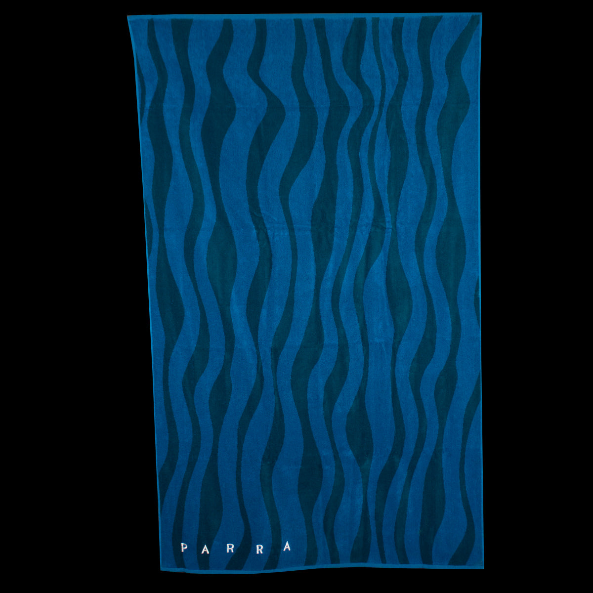 by Parra | Aqua Weed Waves Beach Towel Style # 49440 Color : Greek Blue