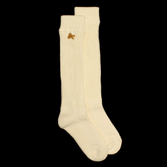 District Vision - Japanese Cotton Socks
Style # DVA023-A
Color : Cream