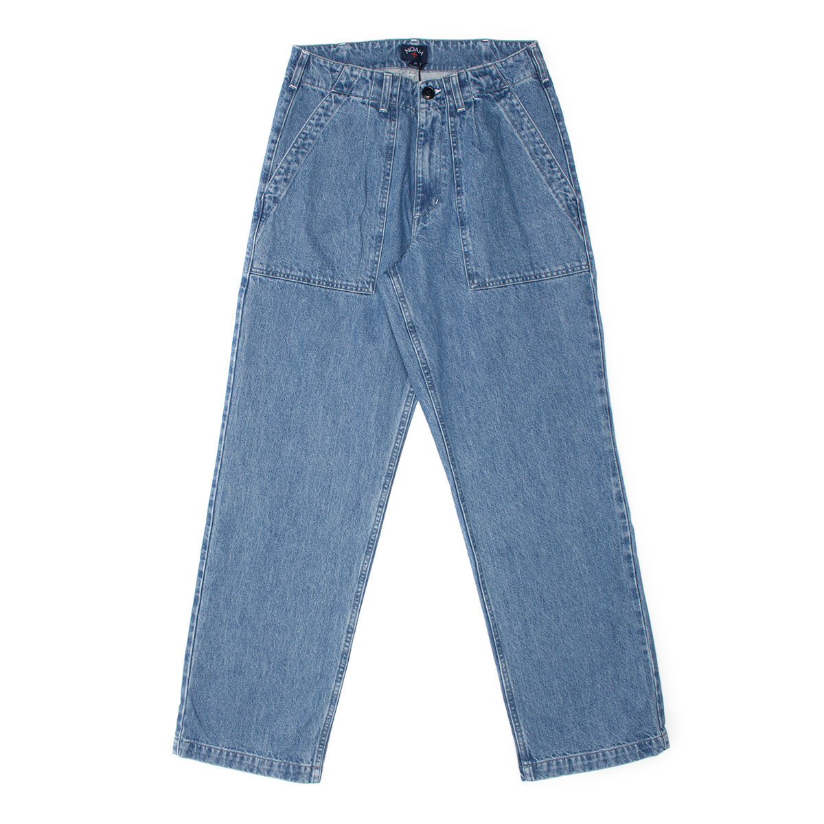 Noah | Denim Pleated Fatigue Pants P100SS24IND Indigo&nbsp;