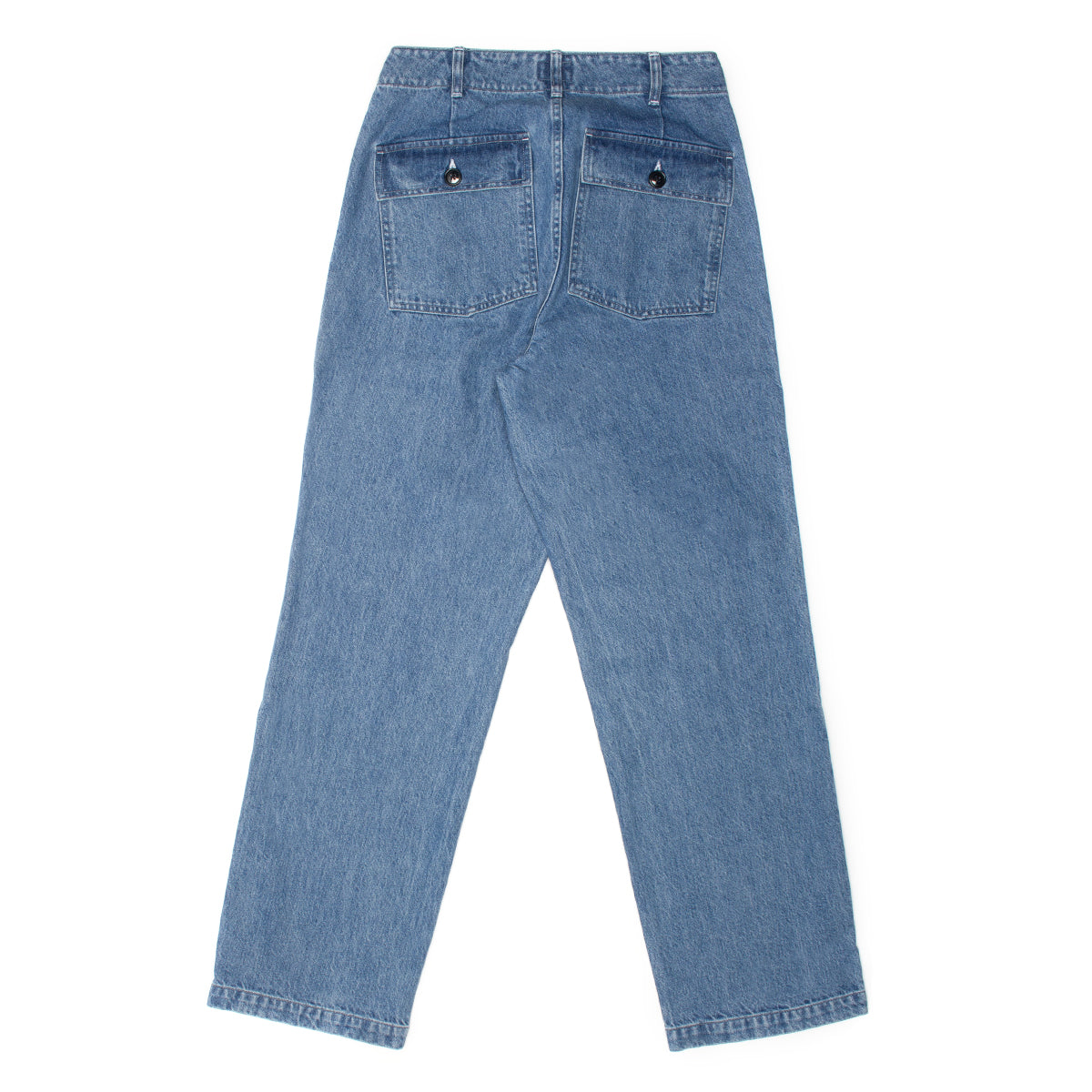 Noah | Denim Pleated Fatigue Pants P100SS24IND Indigo&nbsp;