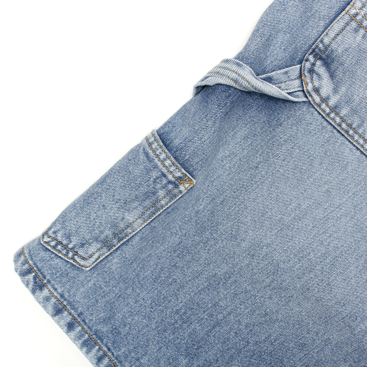 Carhartt WIP - Double Knee Short
Style # I034867-01WU
Color : Blue (Heavy Worn Wash)