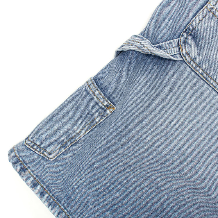 Carhartt WIP - Double Knee Short
Style # I034867-01WU
Color : Blue (Heavy Worn Wash)