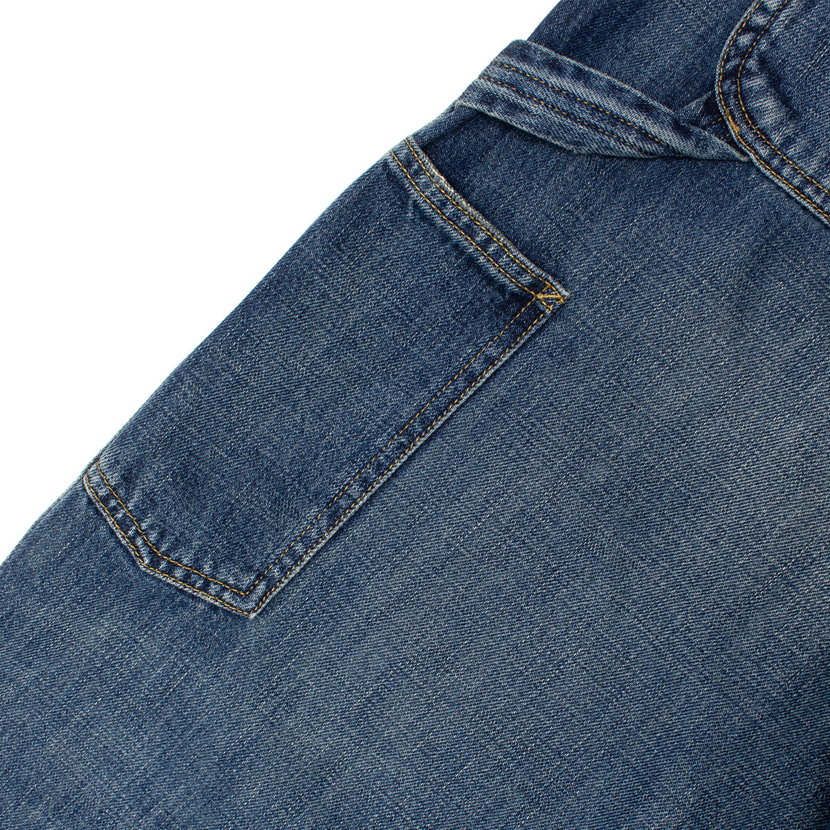Carhartt WIP - OG Double Knee Pant
Style # I036733-014L
Color : Blue (Worn Used Wash)