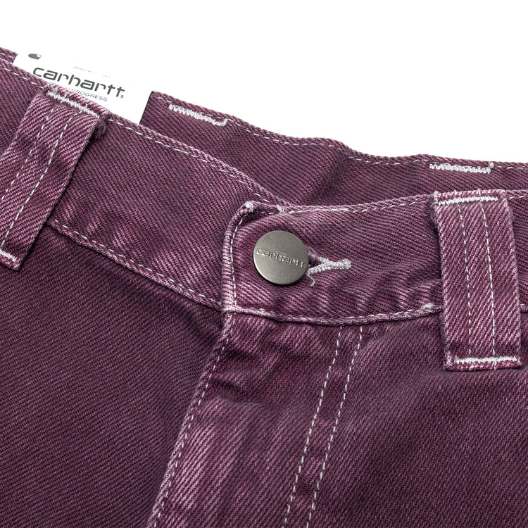Carhartt WIP - Brandon Short
Style # I036504-3JI
Color : Cozy Purple (Stone Dyed)