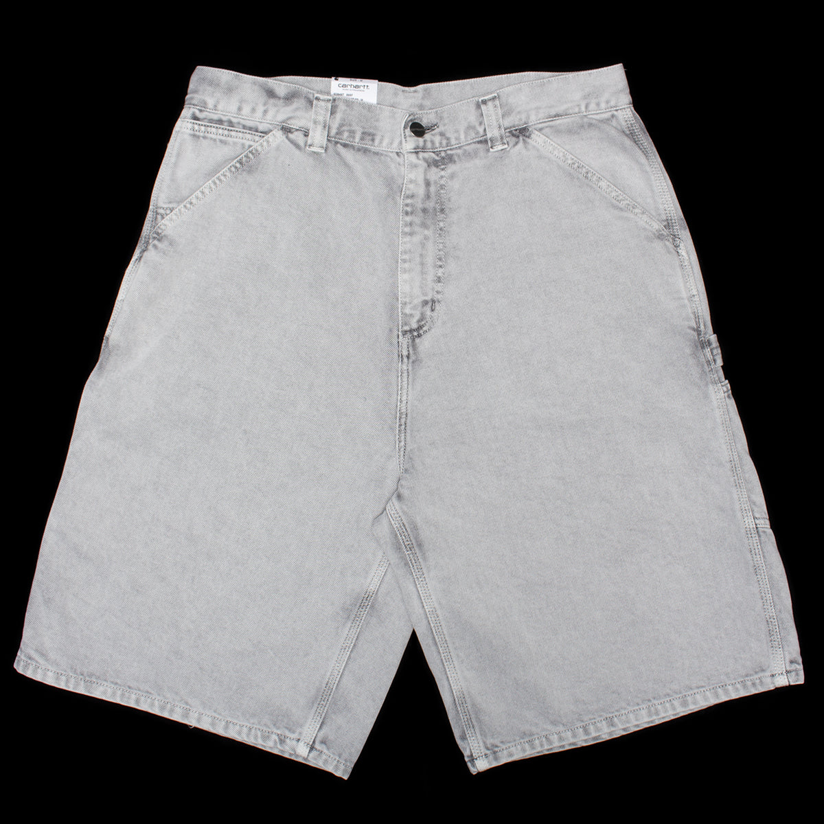 Carhartt WIP - OG Single Knee Short
Style # I036497-895F
Color : Black (Chalk Wash)