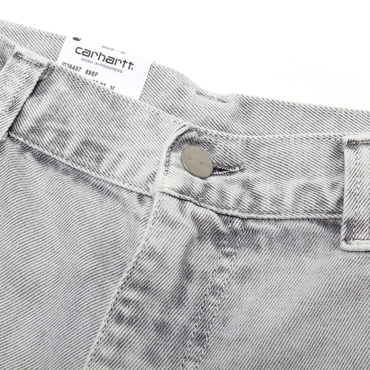 Carhartt WIP - OG Single Knee Short
Style # I036497-895F
Color : Black (Chalk Wash)