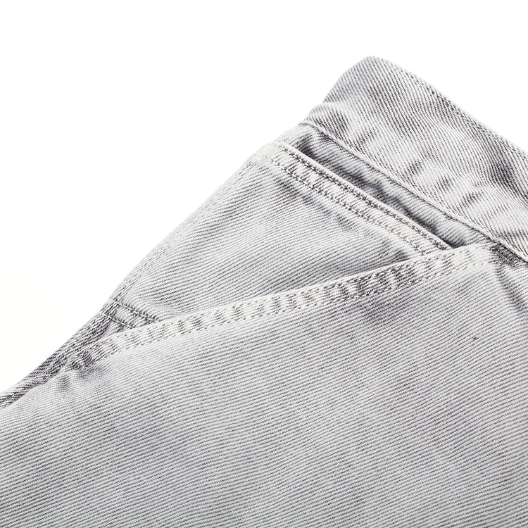 Carhartt WIP - OG Single Knee Short
Style # I036497-895F
Color : Black (Chalk Wash)
