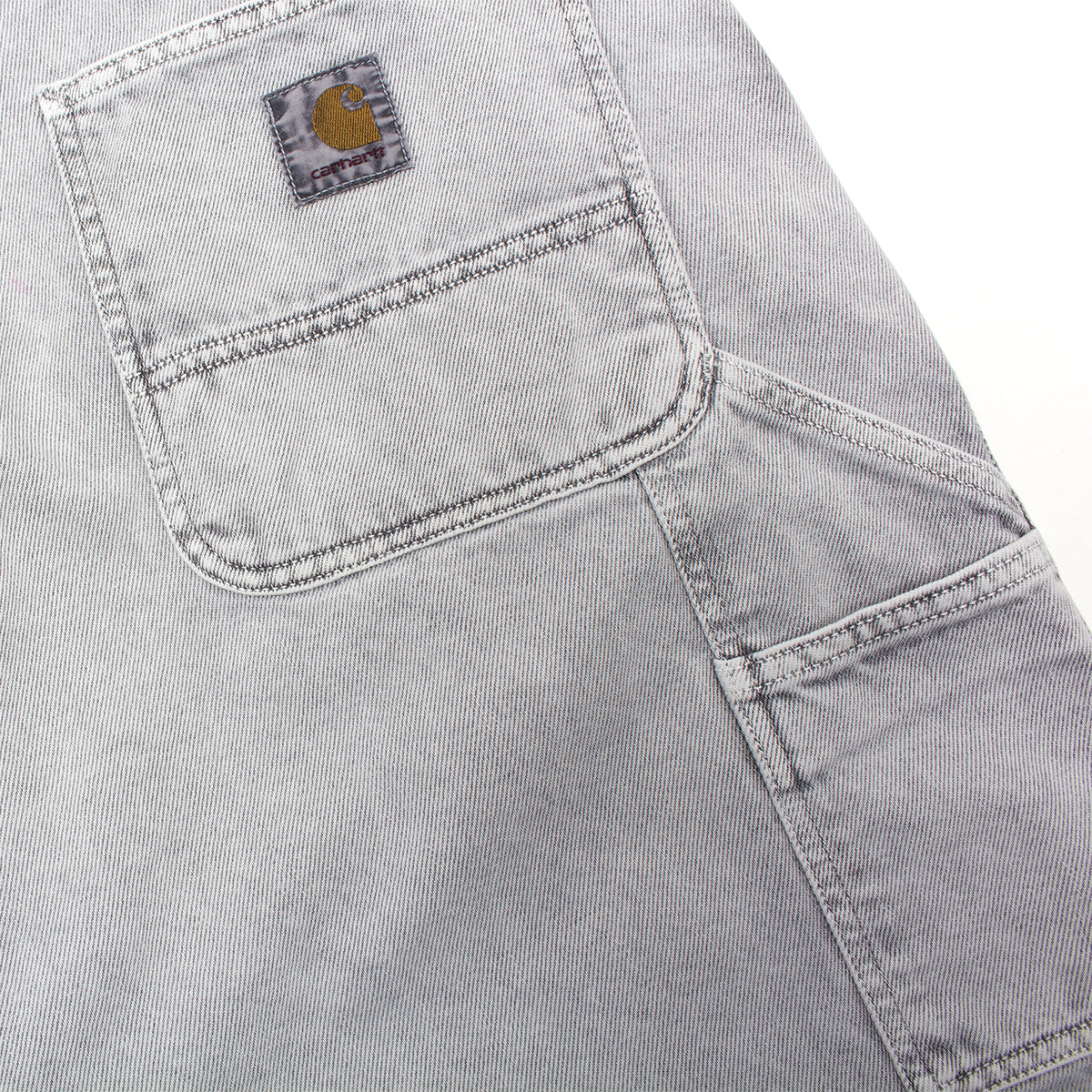 Carhartt WIP - OG Single Knee Short
Style # I036497-895F
Color : Black (Chalk Wash)