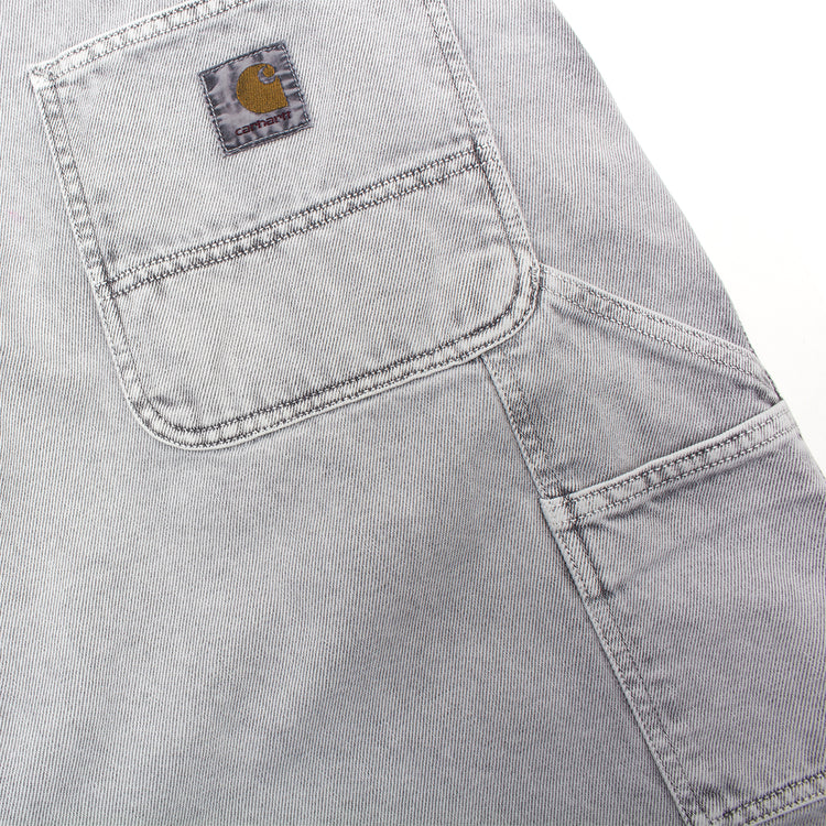 Carhartt WIP - OG Single Knee Short
Style # I036497-895F
Color : Black (Chalk Wash)