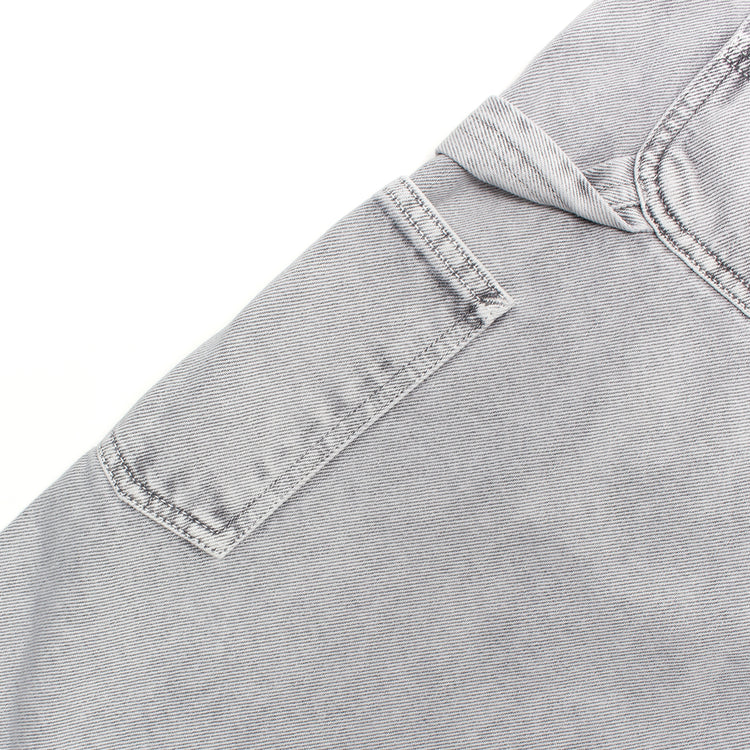 Carhartt WIP - OG Single Knee Short
Style # I036497-895F
Color : Black (Chalk Wash)