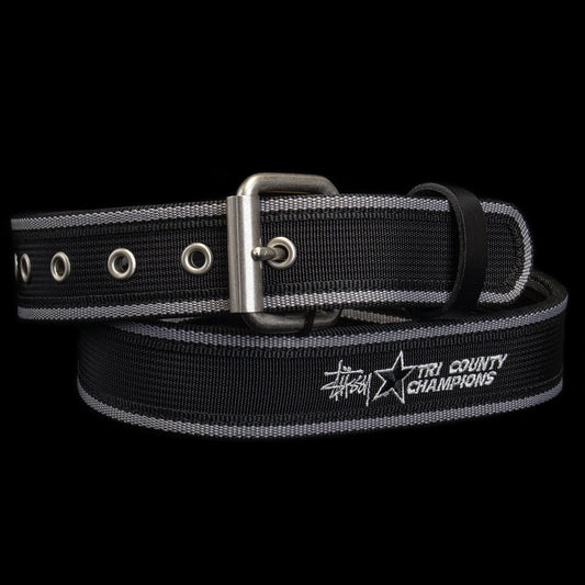 Stussy - Tri County Webbing Belt
Style # 135206
Color : Black