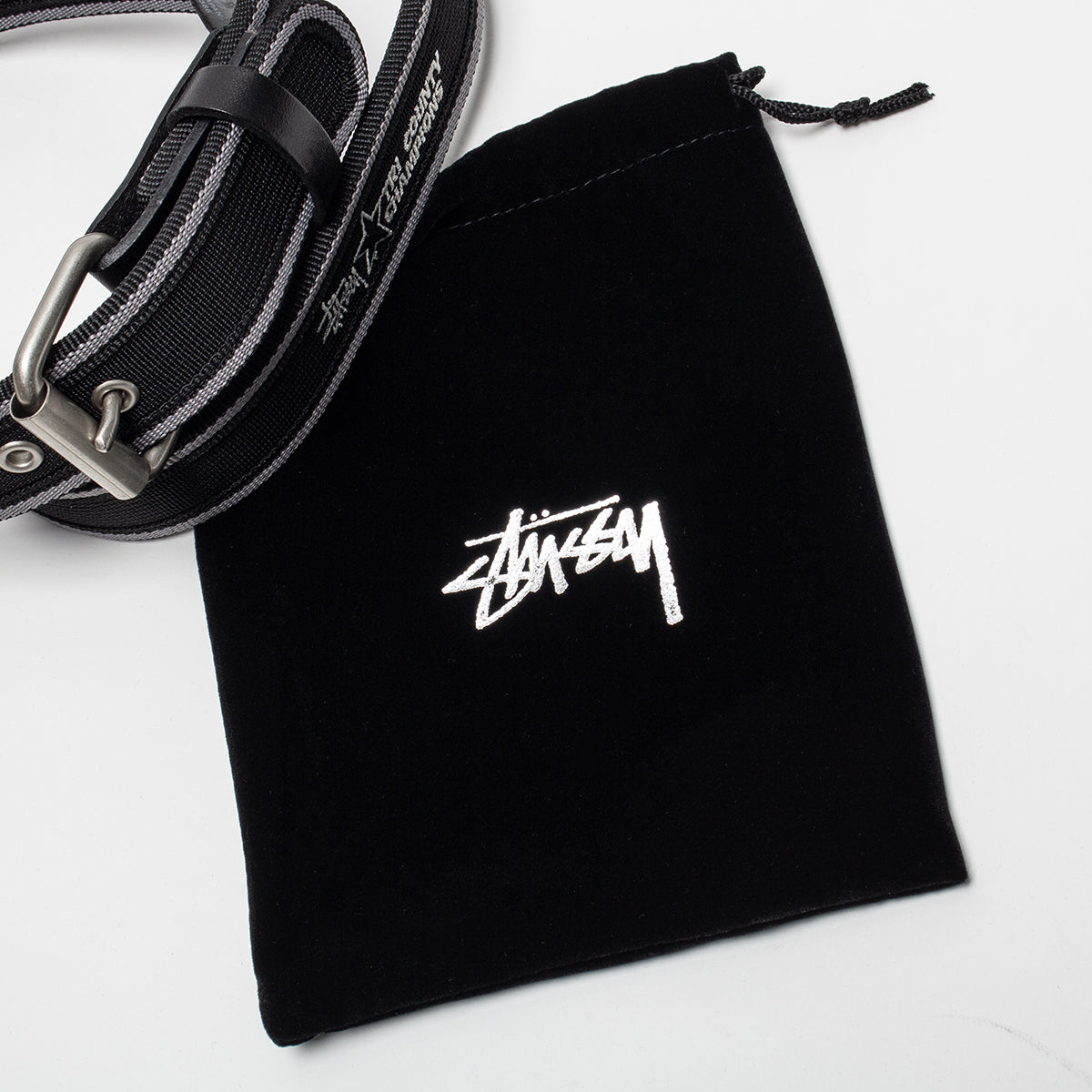 Stussy - Tri County Webbing Belt
Style # 135206
Color : Black