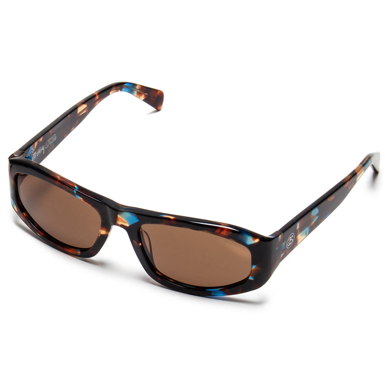 Stussy - Landon Sunglasses
Style # 338380
Color : Havana Tortoise / Brown Lens