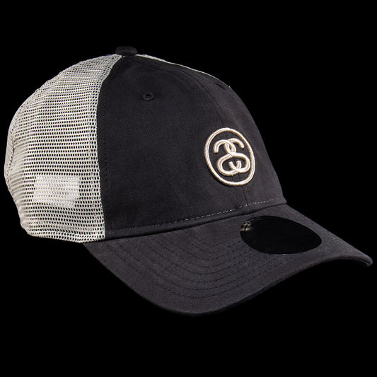 Stussy - 9Twenty SS Link Trucker Hat
Style # 1311197
Color : Night Black