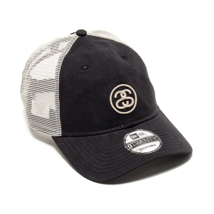 Stussy - 9Twenty SS Link Trucker Hat
Style # 1311197
Color : Night Black
