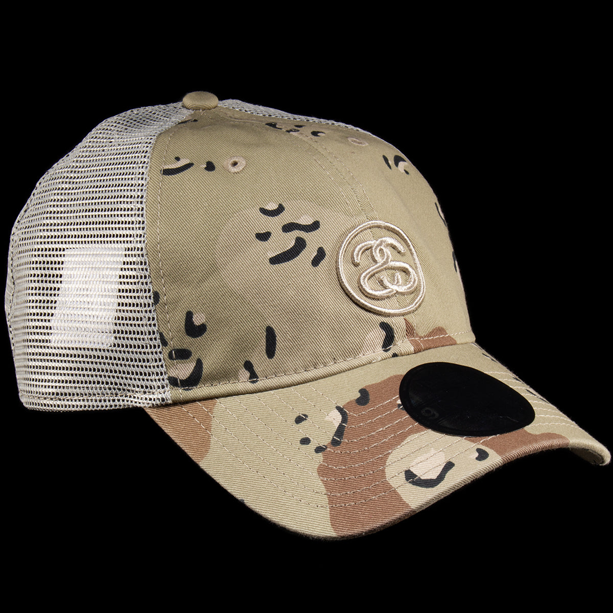 Stussy - 9Twenty SS Link Trucker Hat
Style # 1311197
Color : Desert Camo