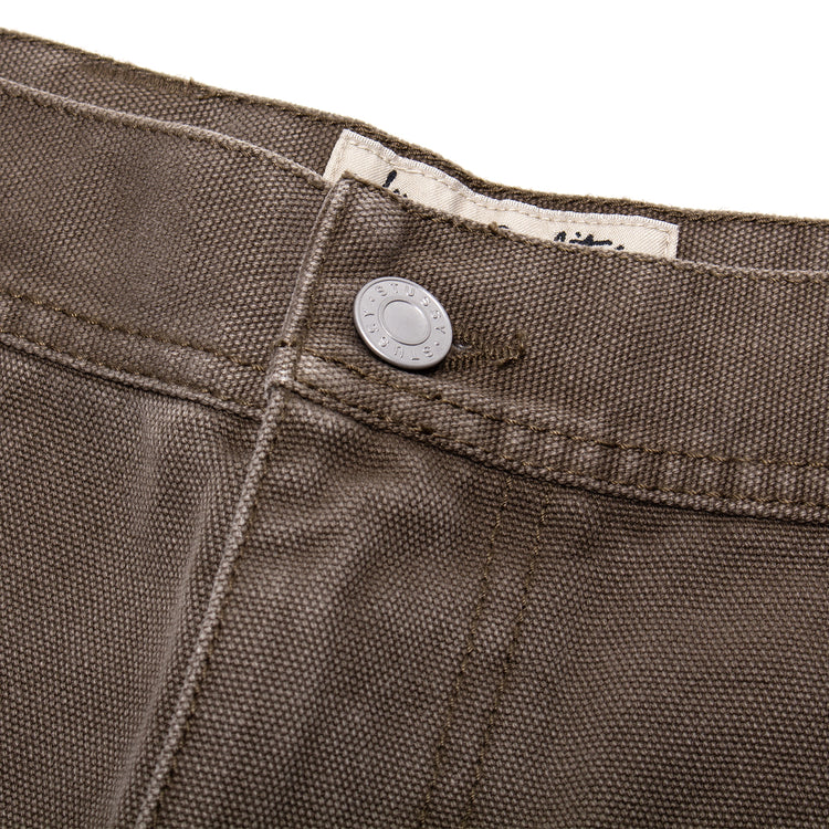 Stussy - Washed Canvas Work Short
Style # 112327
Color : Brown