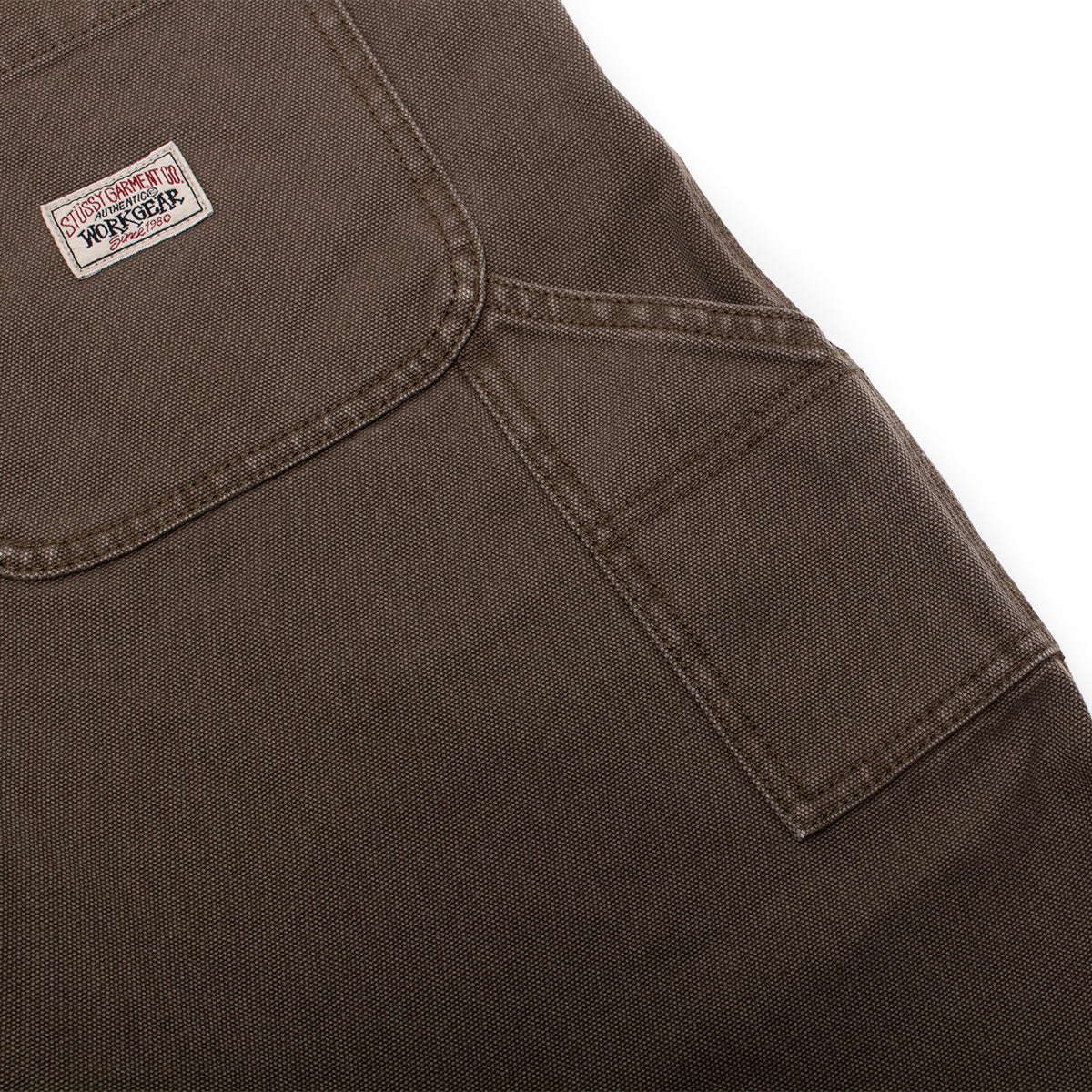Stussy - Washed Canvas Work Short
Style # 112327
Color : Brown