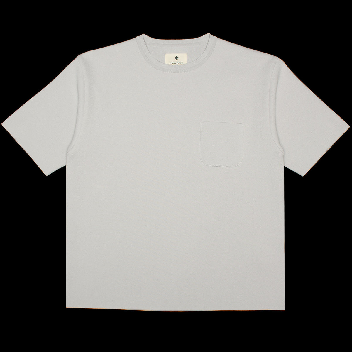 Snow Peak - Co/Pe Knit Pullover
Color : Light Grey
