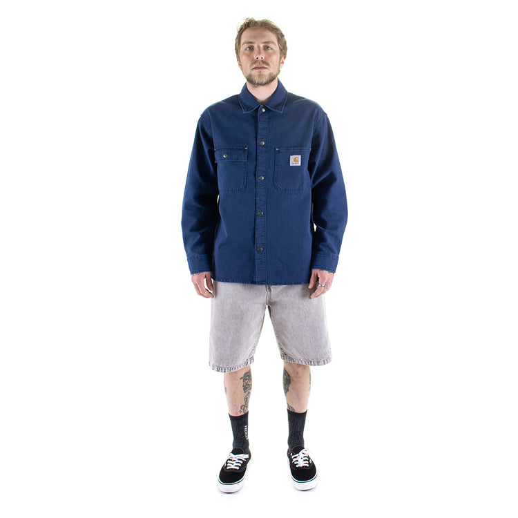Carhartt WIP - Parrish Shirt Jacket
Style # I036485-0106
Color : Blue