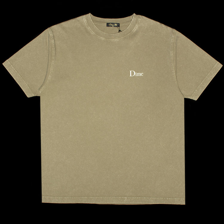 Dime - Classic Small Logo T-Shirt
Color : Faded Cement
