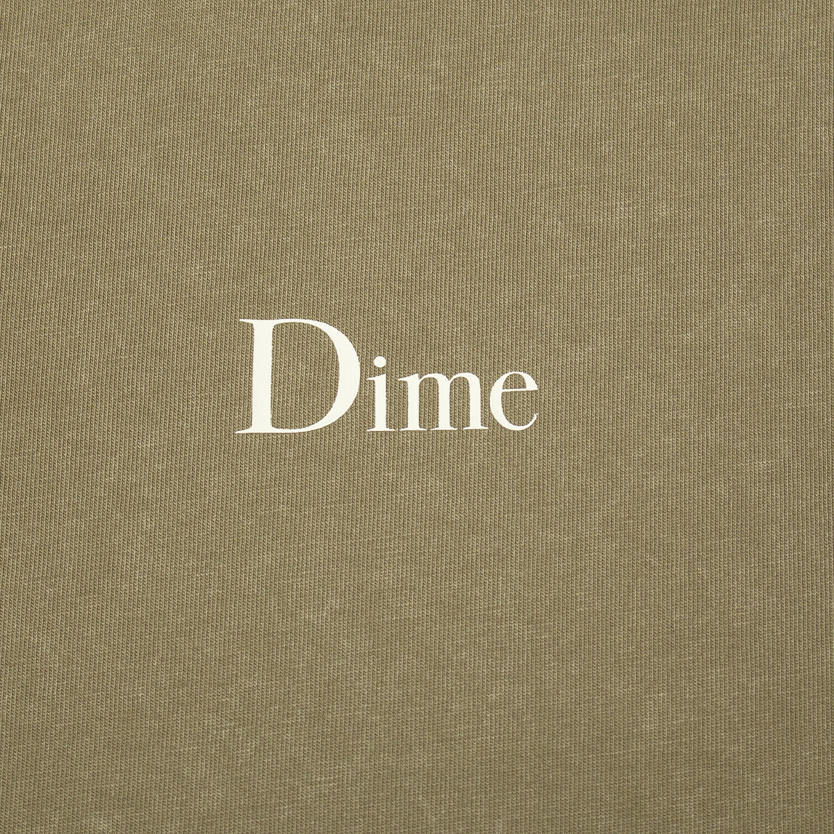 Dime - Classic Small Logo T-Shirt
Color : Faded Cement
