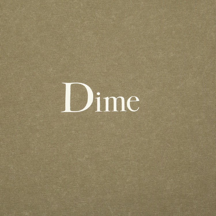 Dime - Classic Small Logo T-Shirt
Color : Faded Cement