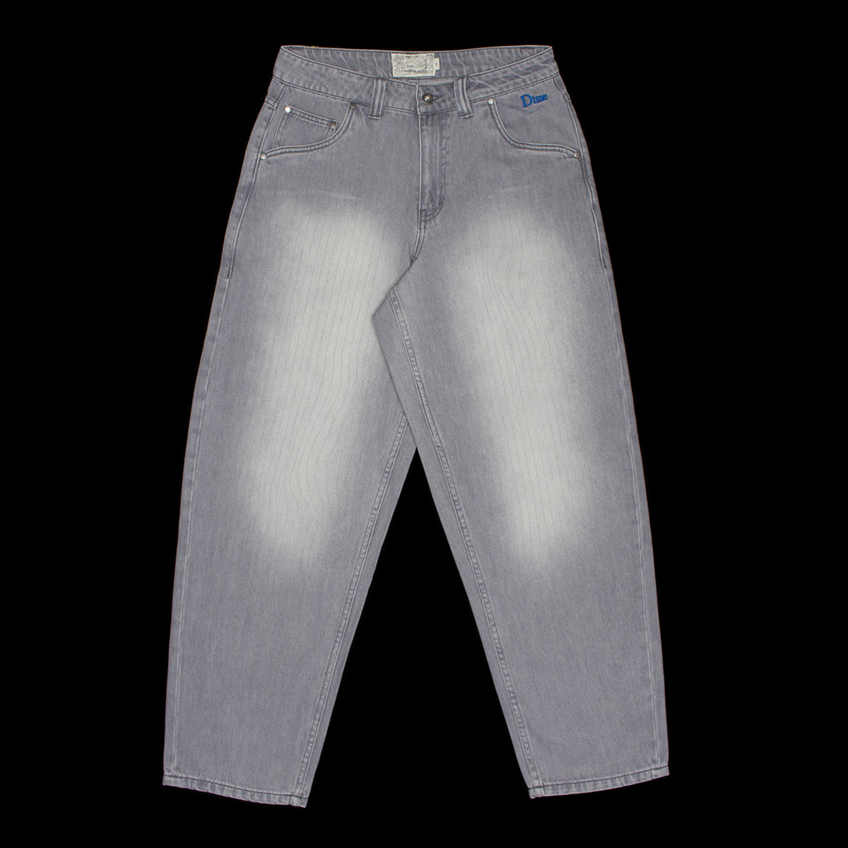 Dime - Classic Baggy Denim Pants
Color : Striped Sandblasted Gray&nbsp;