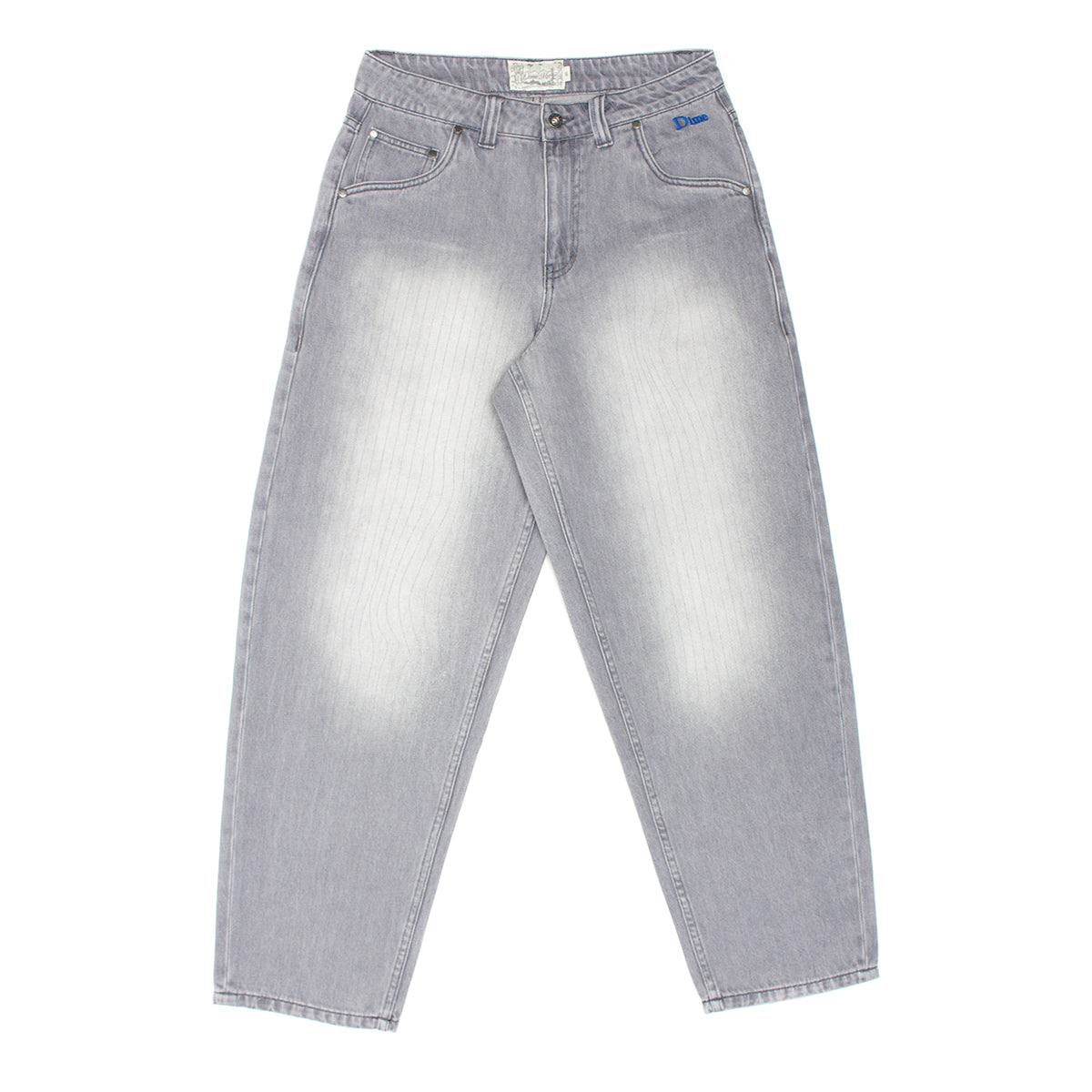 Dime - Classic Baggy Denim Pants
Color : Striped Sandblasted Gray&nbsp;
