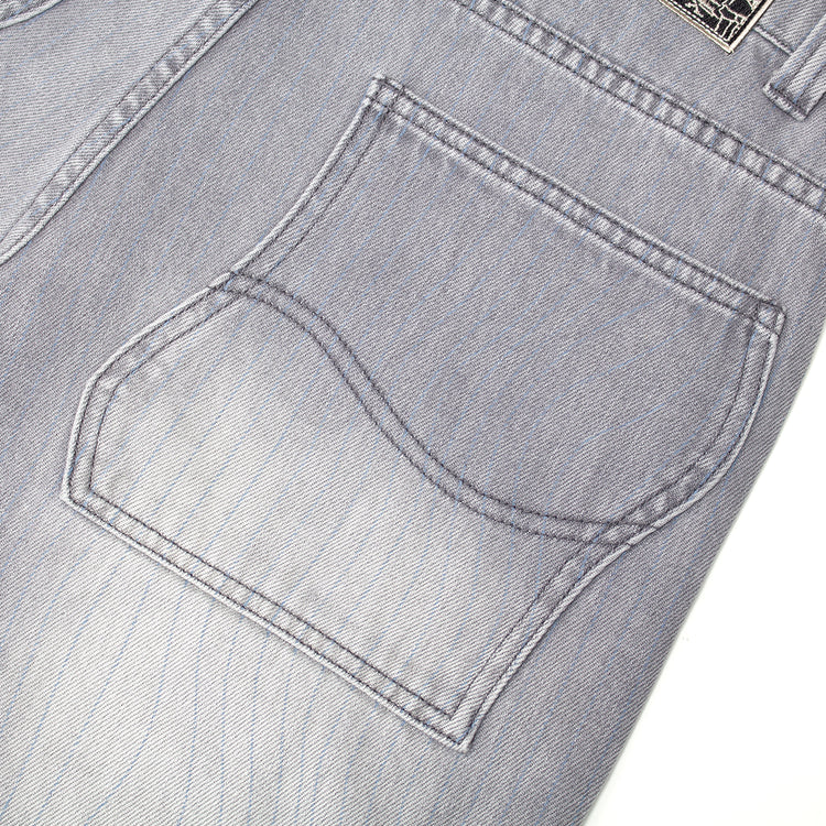 Dime - Classic Baggy Denim Pants
Color : Striped Sandblasted Gray&nbsp;
