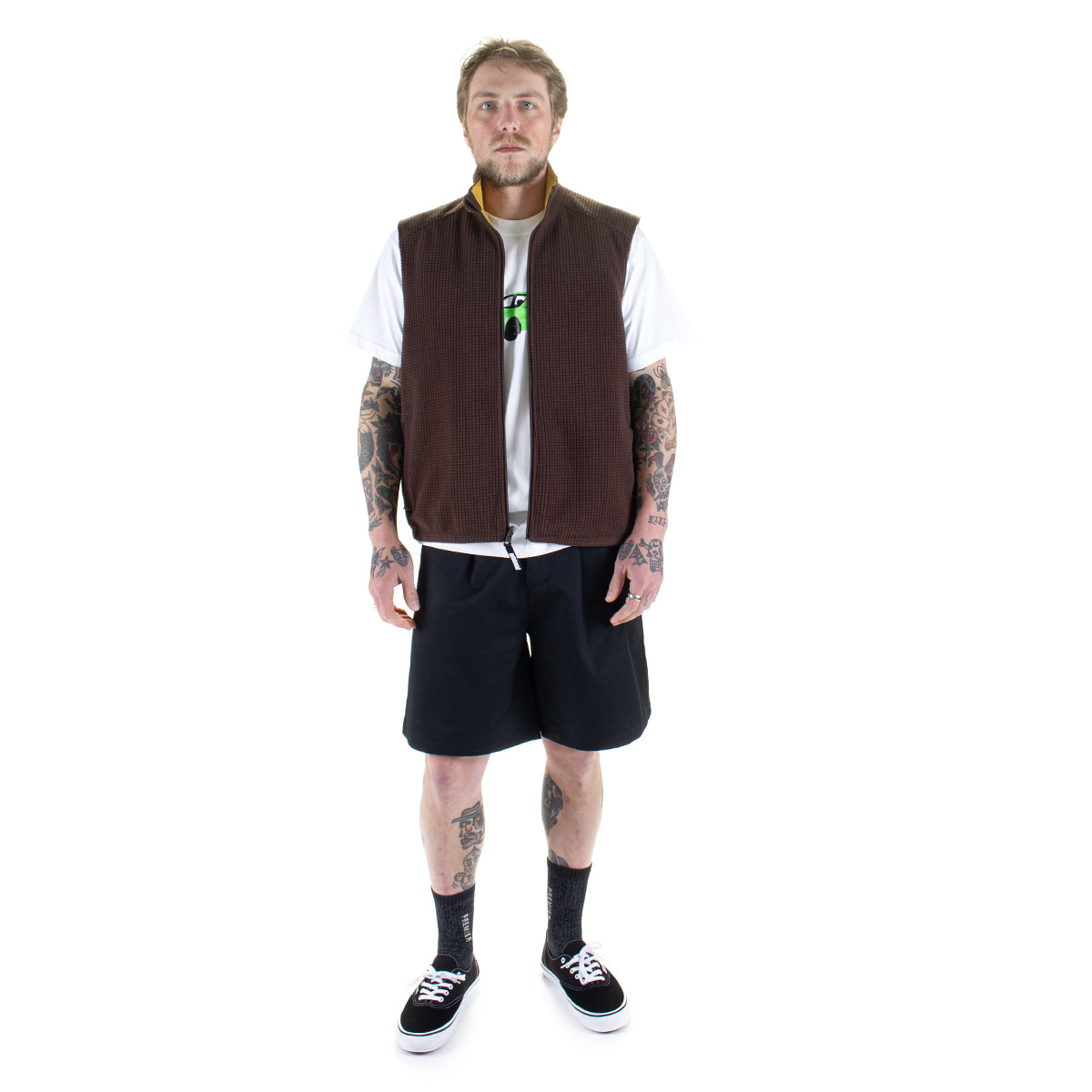 Metalwood - Trail Mix Reversible Vest
Color : Dijon
