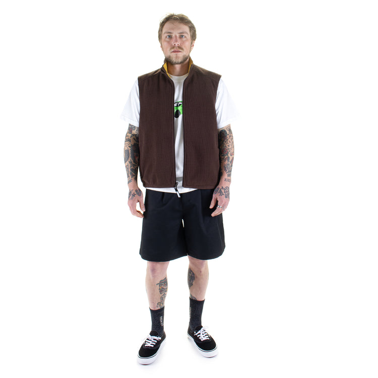 Metalwood - Trail Mix Reversible Vest
Color : Dijon