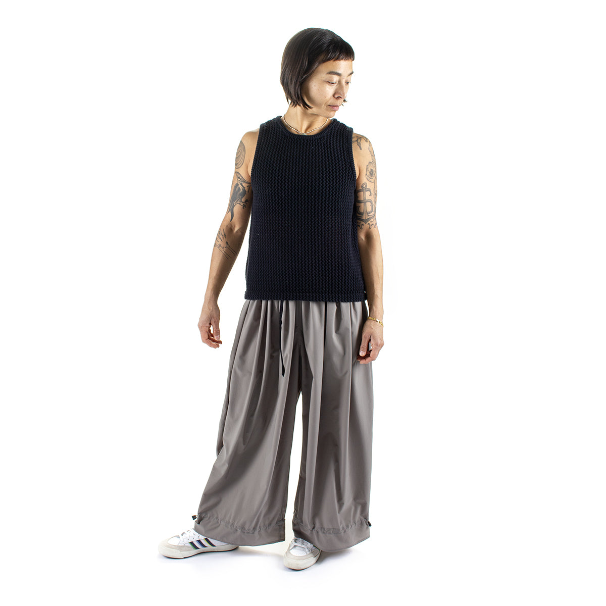 Snow Peak - Women's Shadow Ripstop Gather Pants
Color : Light Olive