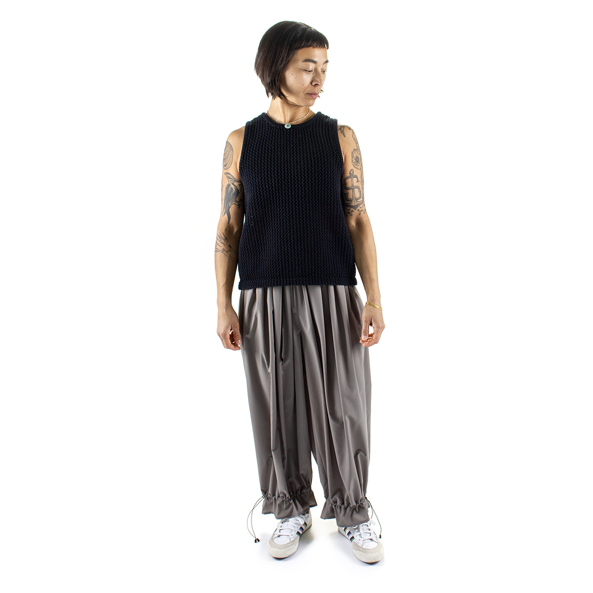 Snow Peak - Women's Shadow Ripstop Gather Pants
Color : Light Olive