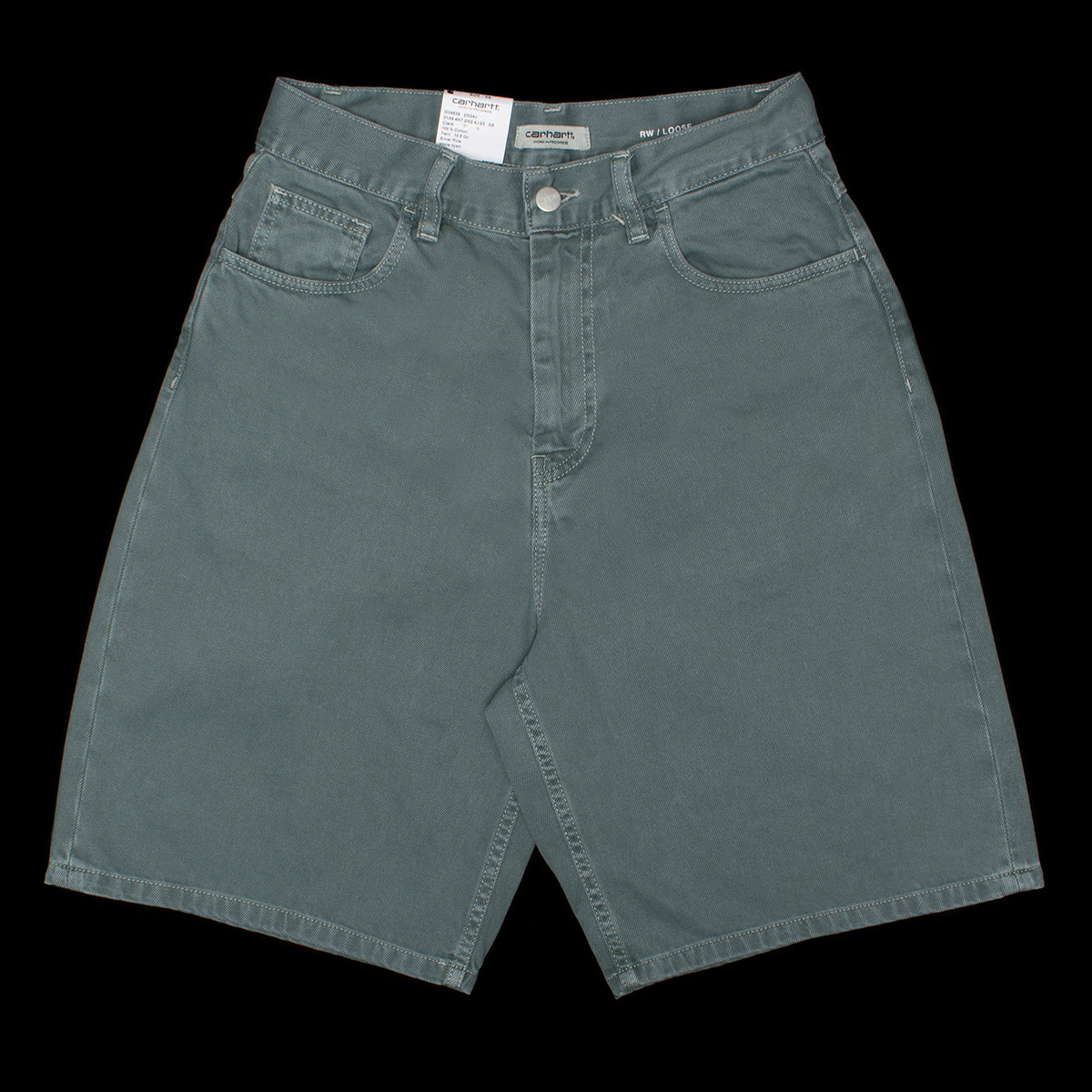 Carhartt WIP - Women's Brandon Short
Style # I034839-2M2
Color : Silver Pine